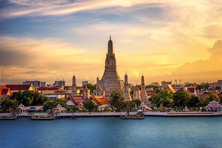 El Riverside, la zona más romántica donde dormir en Bangkok