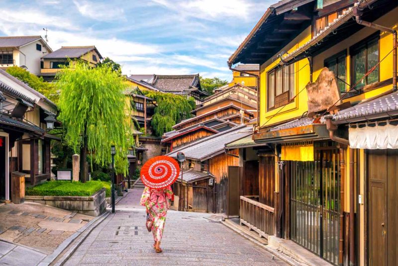 Piérdete por las calles más tradicionales de Kioto, Gion