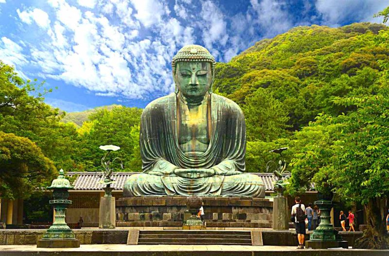 Kamakura y el gran buda, Japón