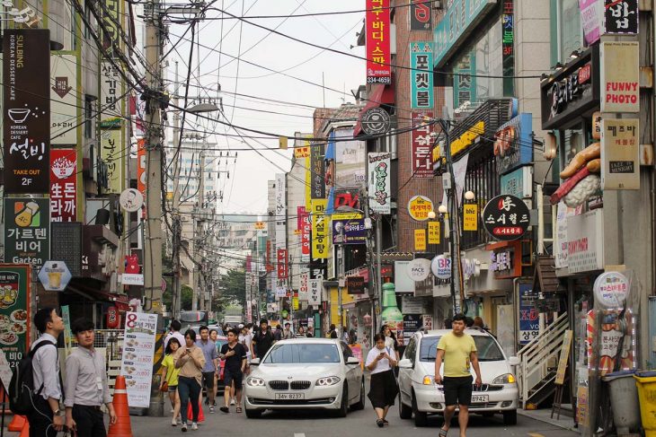 Hongdae es una de las mejores zonas para alojarse en Seúl para la gente joven