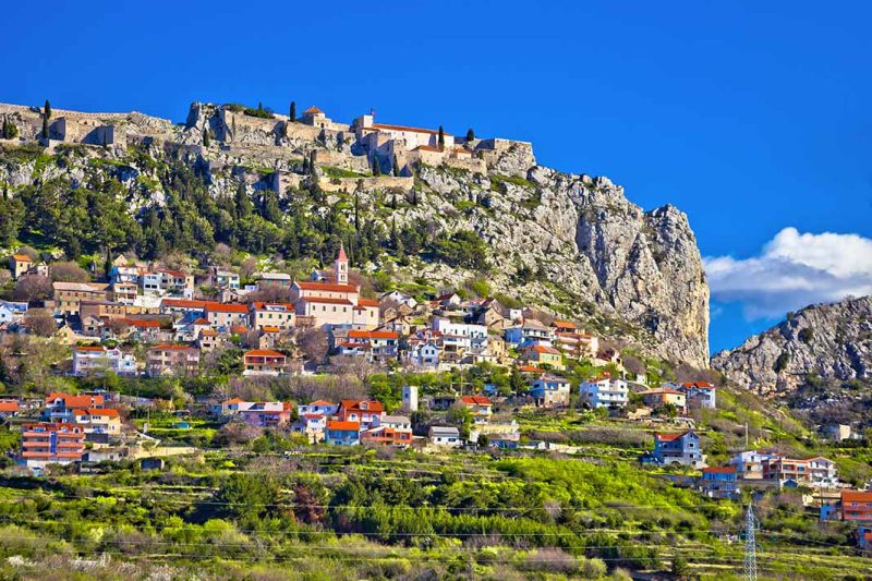 Visitar la Fortaleza Klis, Split. Croacia