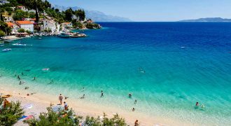 Bañarse en las Playas de Split, Croacia