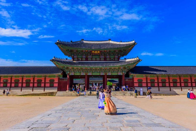 Qué hacer en Seúl: Visitar el palacio Gyeongbokgung