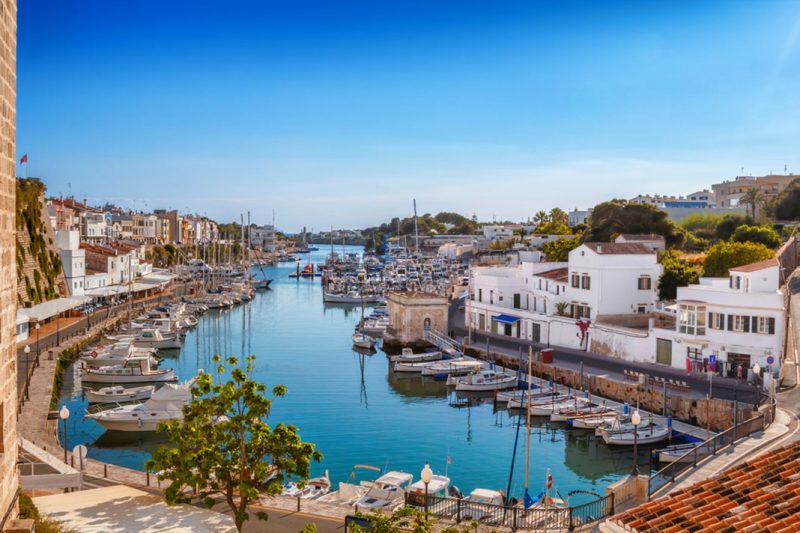 Alojarse en Ciutadella, Menorca
