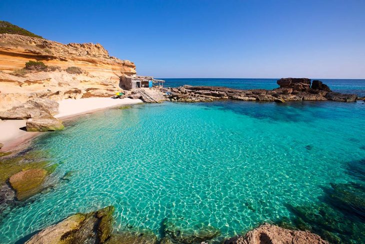 Alojarse en Es Caló, Formentera