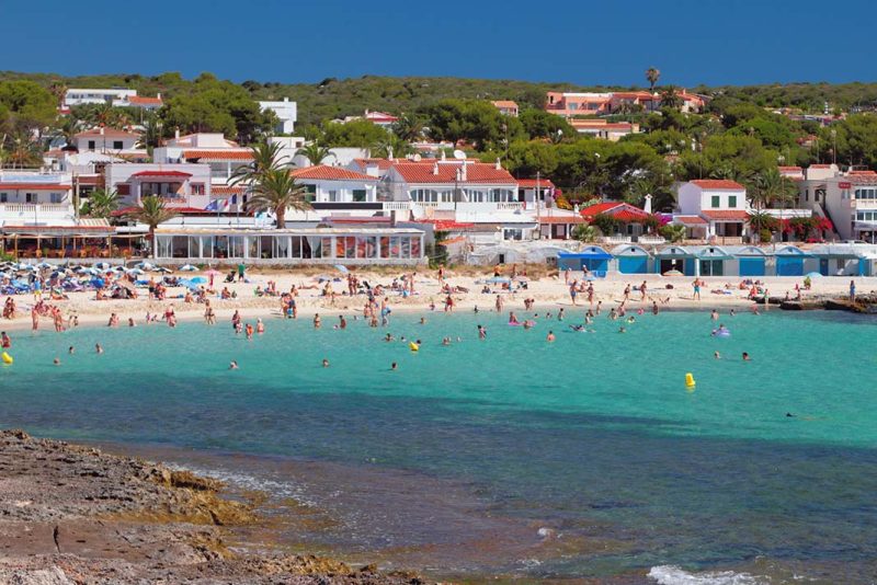Hospedarse en Punta Prima, Menorca