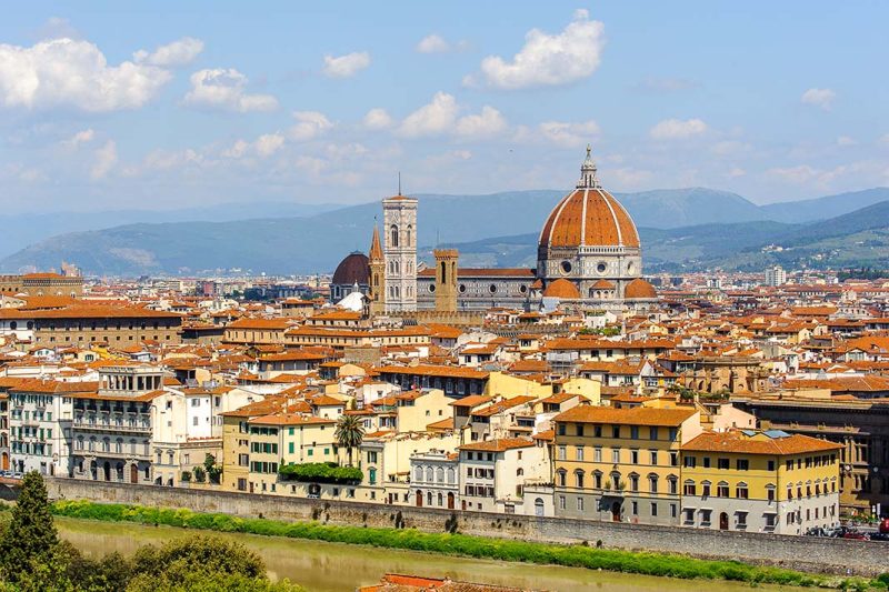 Alojarse en Florencia por la zona de la Piazzale Michelangelo