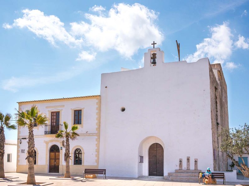 Ver en Formentera: L Iglesia Sant Francesc Xavier
