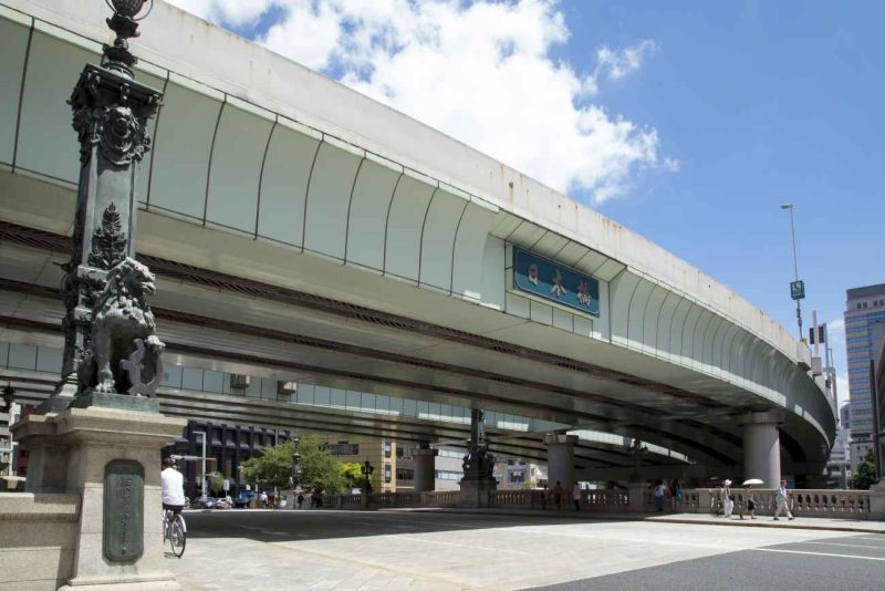 Nihonbashi, distrito de negocios bien comunicado