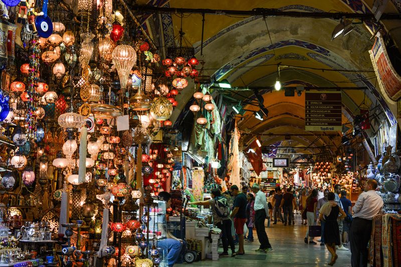 El Gran Bazar, uno de los lugares que hay que ver en Estambul