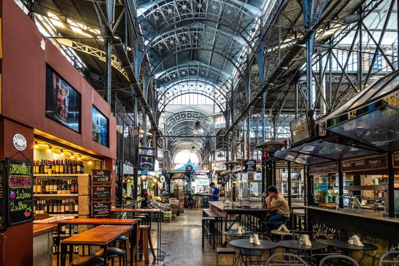 El Británico y mercado de San Telmo en Buenos Aires