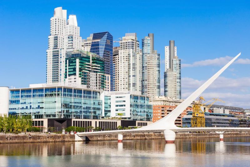 Puerto Madero, zona elegante y exclusiva
