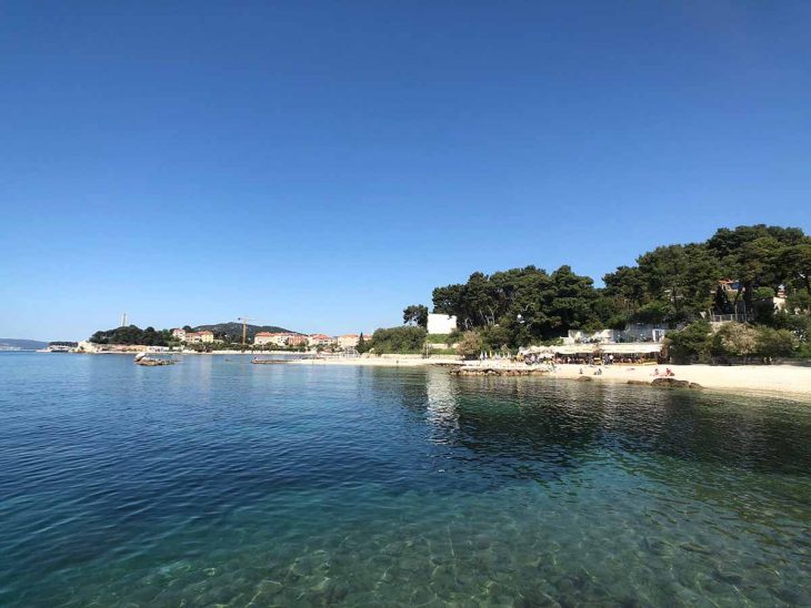 Bacvice, para dormir en Split en una de las mejores playas de Croacia