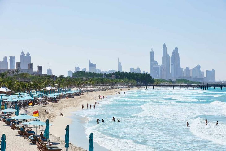 Jumeirah Beach, dónde alojarse en Dubai para familias