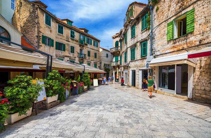 Casco antiguo, la mejor zona donde alojarse en Split