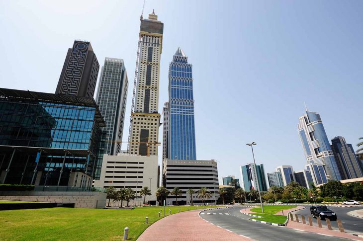 Trade Centre, el centro financiero de Dubái