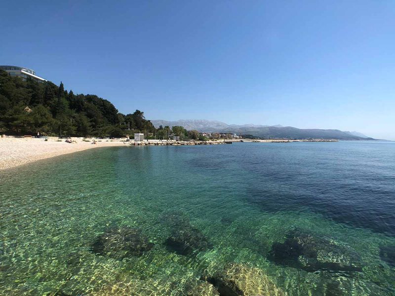 Znjan, para hospedarse cerca de Split en una zona de playa muy tranquila