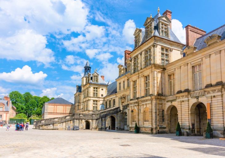 Palacio de Fontainebleau, residencia de reyes y nobles
