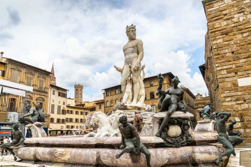 Fuente de Neptuno: el gigante de Piazza della Signoria