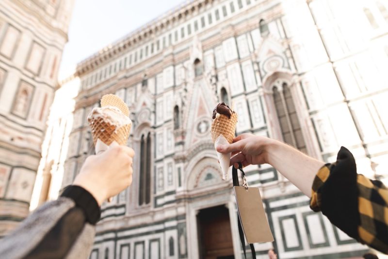Comer tanto gelato como puedas en Florencia