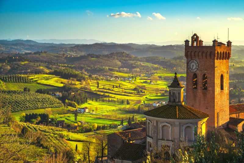 Ir a buscar trufas en la Toscana