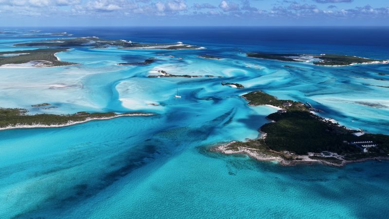 Islas Exumas, un lugar dónde nadar con los famosos cerdos nadadores