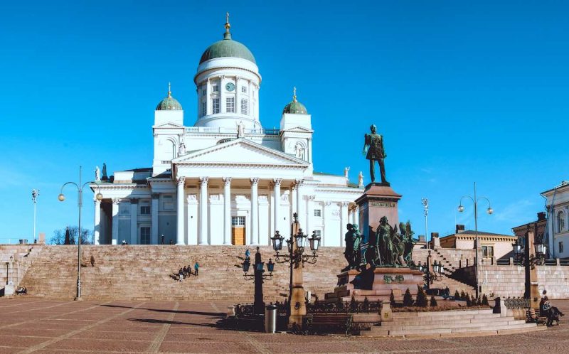 Catedral de Helsinki y Plaza del Senado