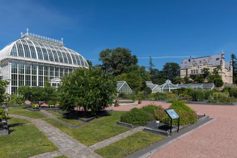 Jardín Botánico de Kaisaniemi, una de las principales atracciones que ver en Helsinki