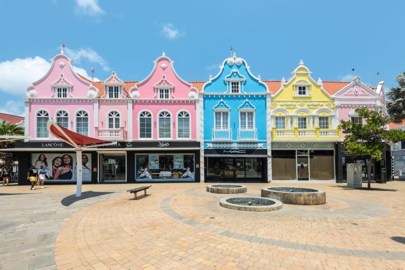 Oranjestad, el mejor lugar donde alojarse en Aruba para hacer turismo